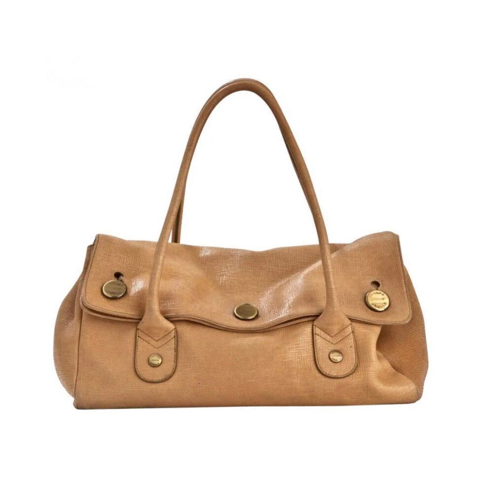 Vintage Tanner Krolle London 100% Leather Shoulder Handbag